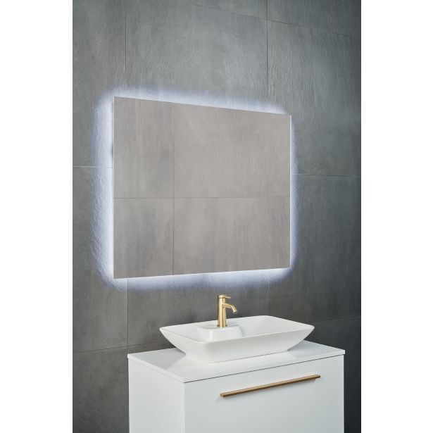 KLASIČNO OGLEDALO FEROTEHNA SHINE 80X100 LED S SENZORJEM GIBANJA