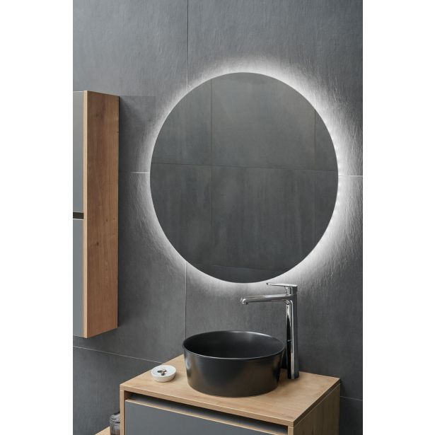 KLASIČNO OGLEDALO FEROTEHNA SHINE D 80 LED S SENZORJEM GIBANJA