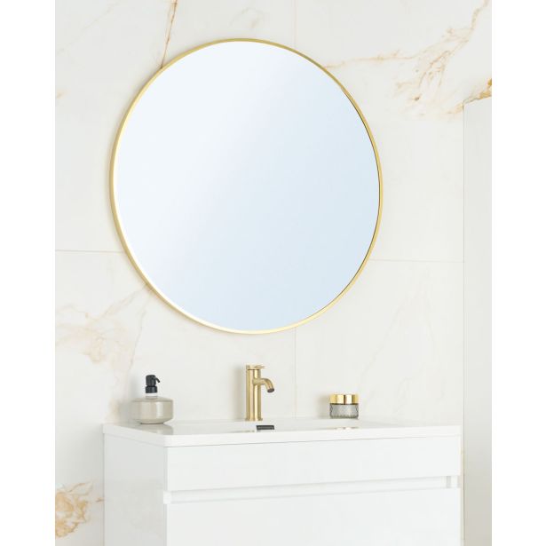 KLASIČNO OGLEDALO FEROTEHNA ZOYA ZLATO 60R