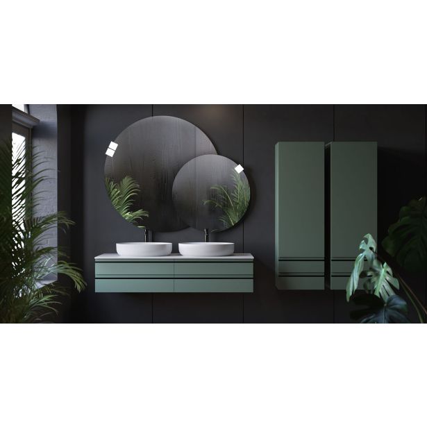 KLASIČNO OGLEDALO KOLPA SAN OG FI 150 LED, IR, DIM