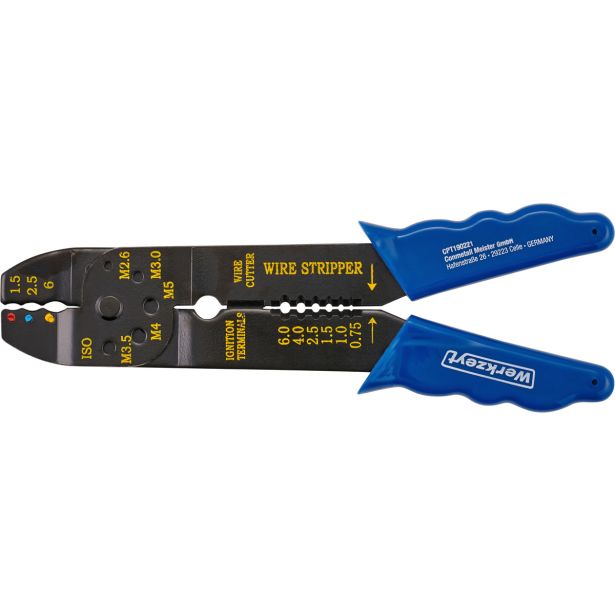 KLEŠČE ZA PRIKLJUČKE CONMETALL 1.5-6 MM PVC ROČAJ