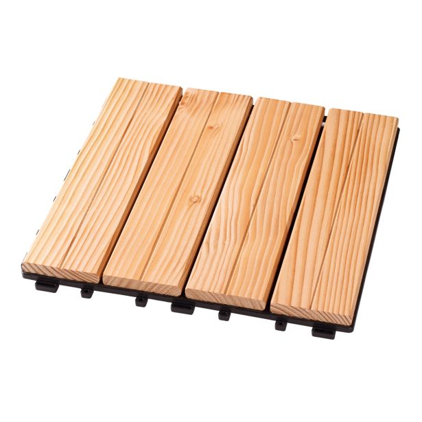 LESENA DESKA ZA TERASO DUGLAZIJA KLIK 300X300X25 MM