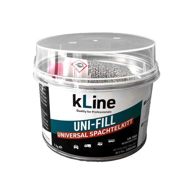 KLINE UNI-FILL UNIVERSAL PUTTY 1 KG CAN BEIGE