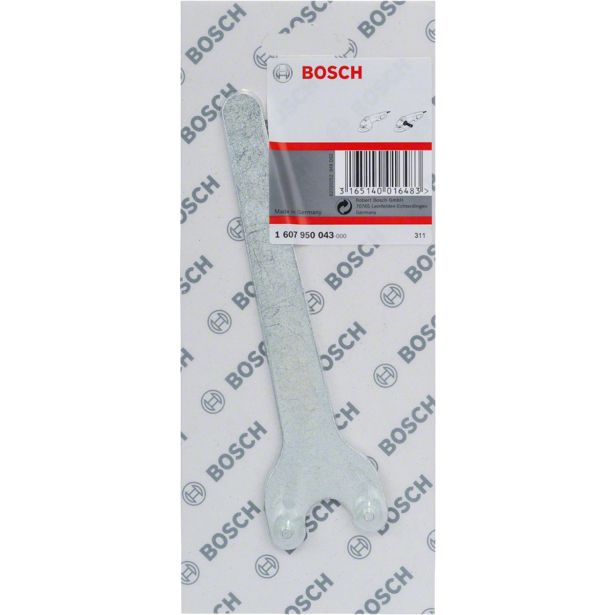 BOSCH KLJUČ ZA KOTNO BRUSILKO ZA DVE LUKNJI, RAVEN