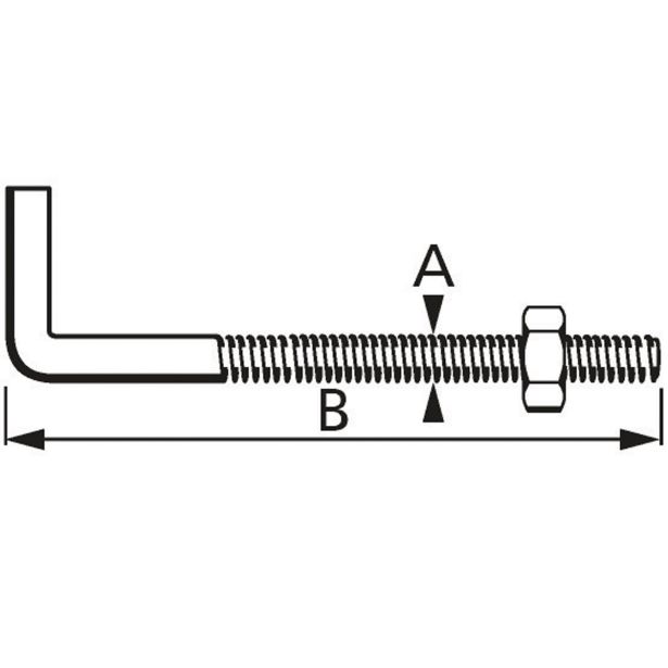 L-KAVELJ M 4X40X25X15 A2F V ZAVITKU JE 5 KOS