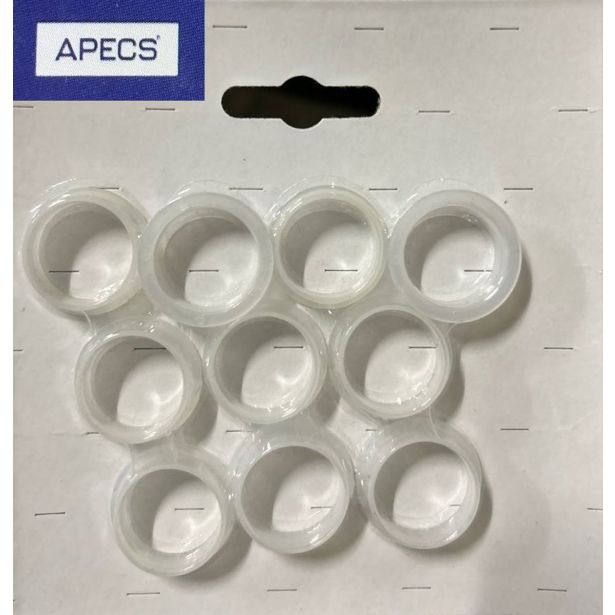 KLJUKA ZA VRATA-PRIBOR APECS PRSTAN PVC 10/1