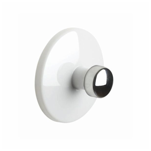 DRŽALA, STOJALA, KLJUKICE SPIRELLA KLJUKICA BOWL BELA OKROGLA SAMOLEPILNA