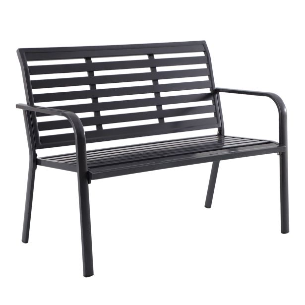 KOVINSKA KLOP NATERIAL KLOP VRTNA, SIVA ALU 61.5X113