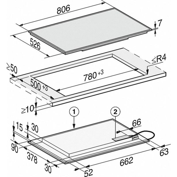 INDUKCIJSKA PLOŠČA MIELE KM 7575 FR