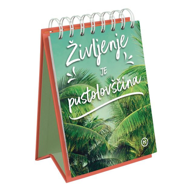 KNJIGA MK ZALOŽBA ŽIVLJENJE JE PUSTOLOVŠČINA