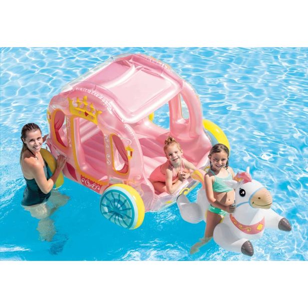 NAPIHLJIVA IGRAČA INTEX KOČIJA 145X135X104 CM