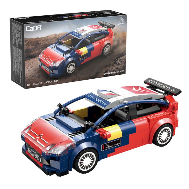 KOCKE CADA BRICKS 2008 CITROEN C4 WRC MINI