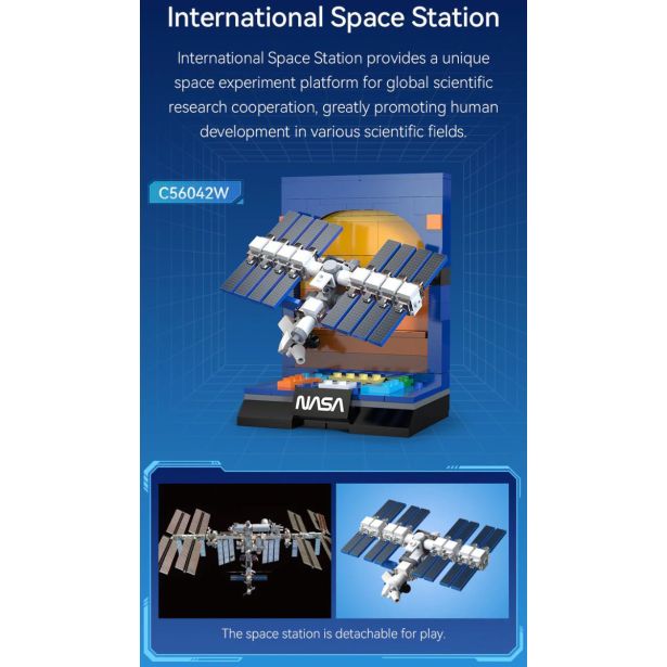 KOCKE CADA BRICKS MEDNARODNA VESOLJSKA POSTAJA ISS