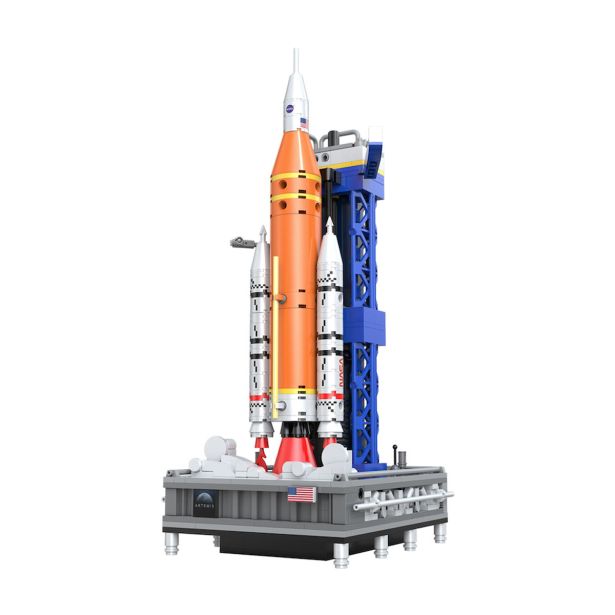 KOCKE CADA BRICKS NASA ARTEMIS SLS RAKETA