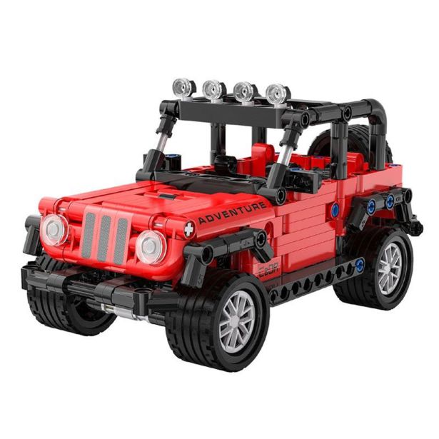 KOCKE CADA BRICKS OFF-ROADER RDEČ