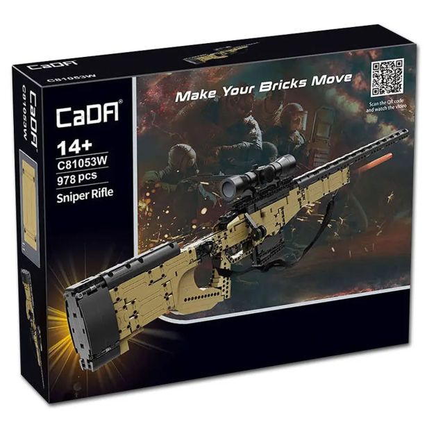 KOCKE CADA BRICKS OSTROSTRELSKA PUŠKA