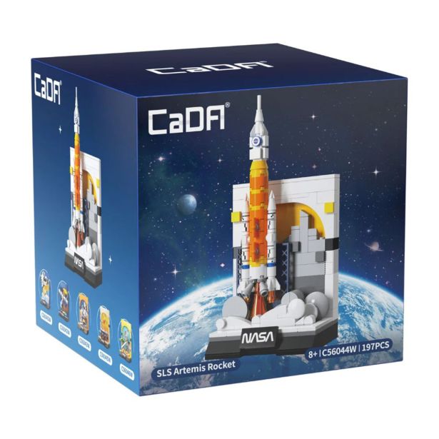 KOCKE CADA BRICKS SLS ARTEMIS RAKETA