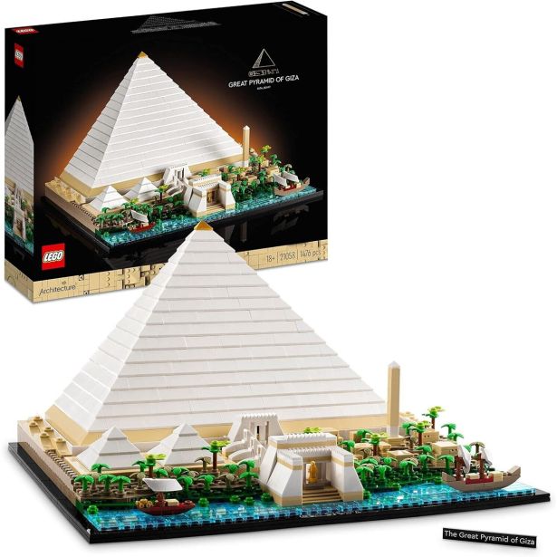 KOCKE LEGO ARCHITECTURE VELIKA PIRAMIDA V GIZI 21058