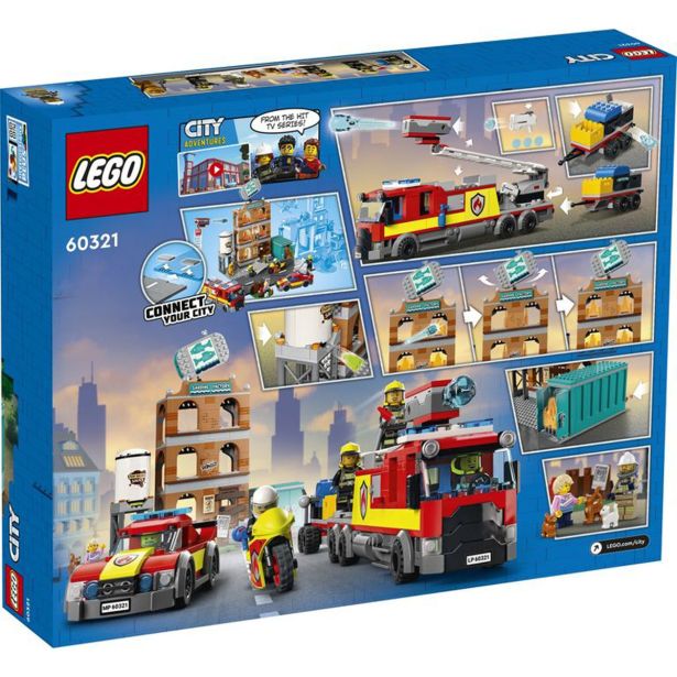 KOCKE LEGO CITY GASILSKA BRIGADA 60321