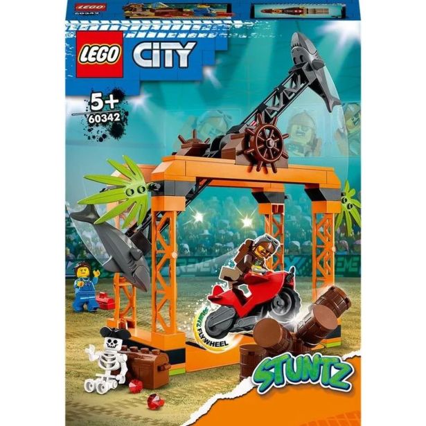 KOCKE LEGO CITY KASKADERSKI IZZIV NAPAD MORSKEGA PSA 60342