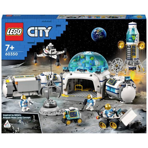 KOCKE LEGO CITY LUNARNA RAZISK. POSTAJA 60350