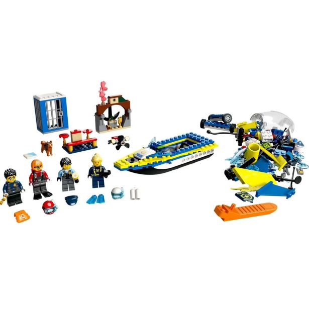 KOCKE LEGO CITY NALOGE DETEKTIVA POMORSKE POLICIJE 60355