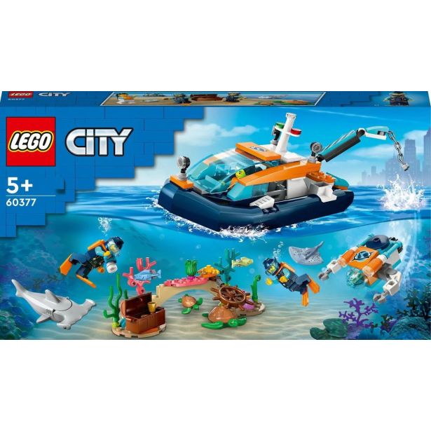 KOCKE LEGO CITY POTAPLJAŠKI ČOLN 60377
