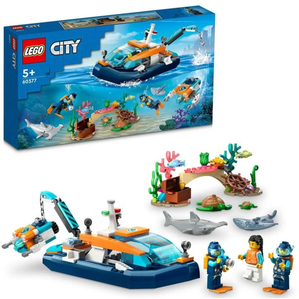 KOCKE LEGO CITY POTAPLJAŠKI ČOLN 60377