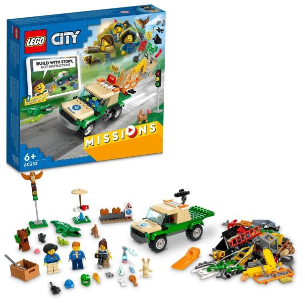 KOCKE LEGO CITY REŠEVANJE ŽIVALI 60353