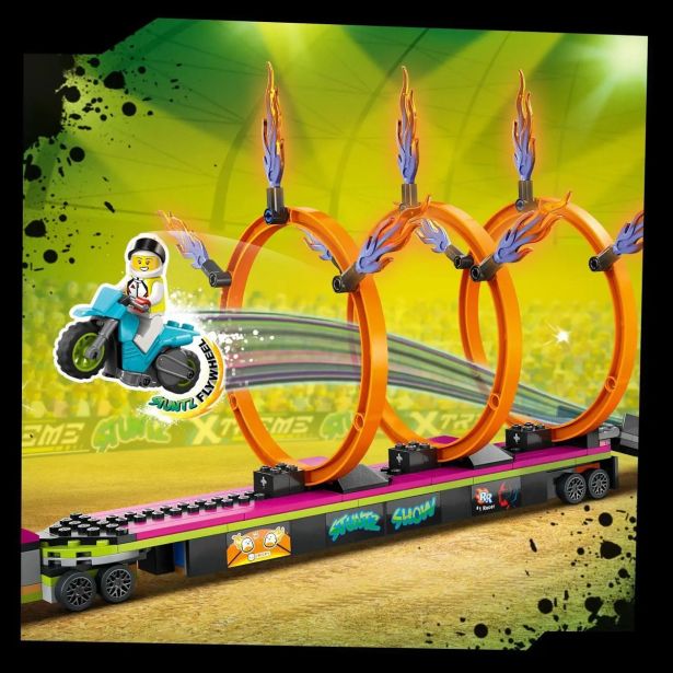 KOCKE LEGO CITY TOVORNJAK ZA AKROBACIJE 60357