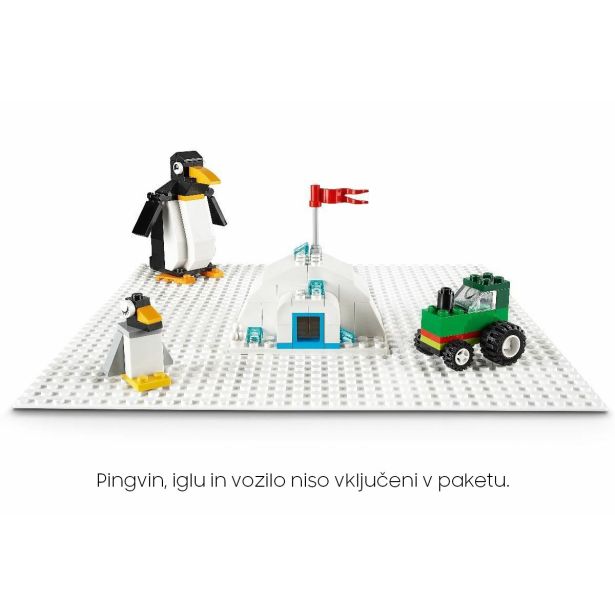 KOCKE LEGO 11026 CLASSIC BELA OSNOVNA PLOŠČA