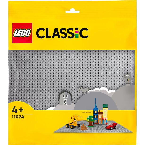 KOCKE LEGO CLASSIC OSNOVNA PLOŠČA SIVA 11024