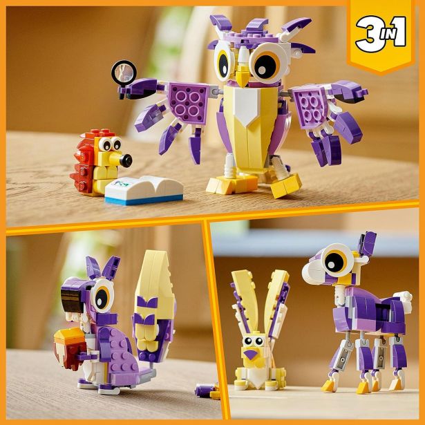 KOCKE LEGO CREATOR FANTAZIJSKA GOZDNA BITJA 31125