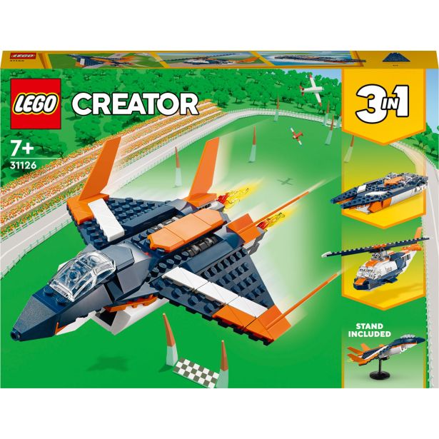 KOCKE LEGO CREATOR NADZV. REAKTIVEC 31126