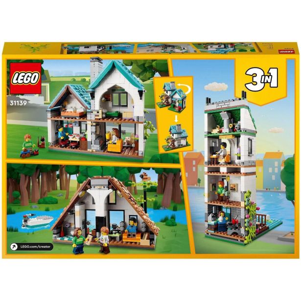 KOCKE LEGO 31139 CREATOR UDOBNA HIŠA