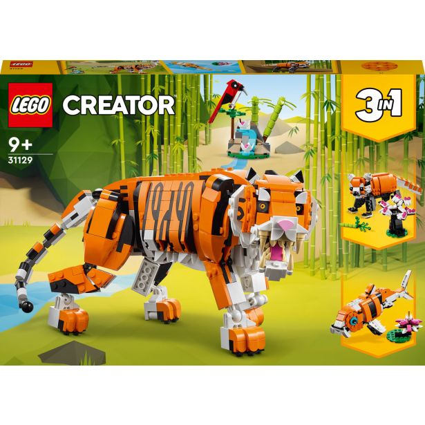 KOCKE LEGO CREATOR VELIČASTNI TIGER 31129