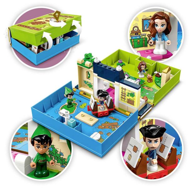 KOCKE LEGO DISNEY KNJIGA PUST. ZGODB PETRA PANA IN WENDY 43220