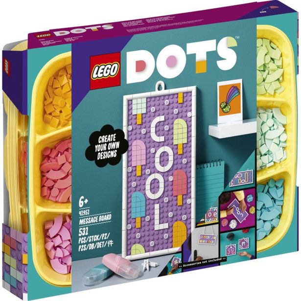KOCKE LEGO DOTS TABLA ZA SPOROČILA 41951