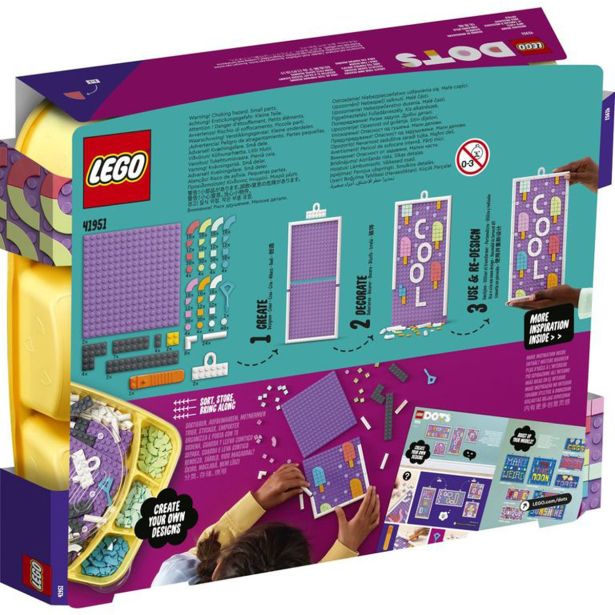 KOCKE LEGO DOTS TABLA ZA SPOROČILA 41951