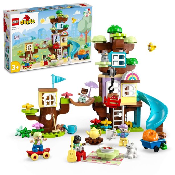 KOCKE LEGO DUPLO 3V1 10993 HIŠA NA DREVESU