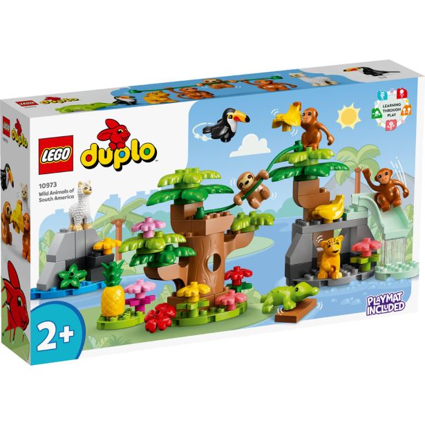 KOCKE LEGO DUPLO DIVJE ŽIVALI JUŽNE AMERIKE 10973