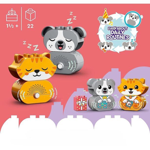 KOCKE LEGO DUPLO MOJ PRVI KUŽEK IN MUCKA Z ZVOKI 10977