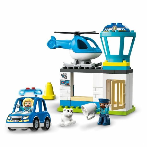 KOCKE LEGO DUPLO POLICIJSKA POSTAJA IN HELIKOPTER 10959