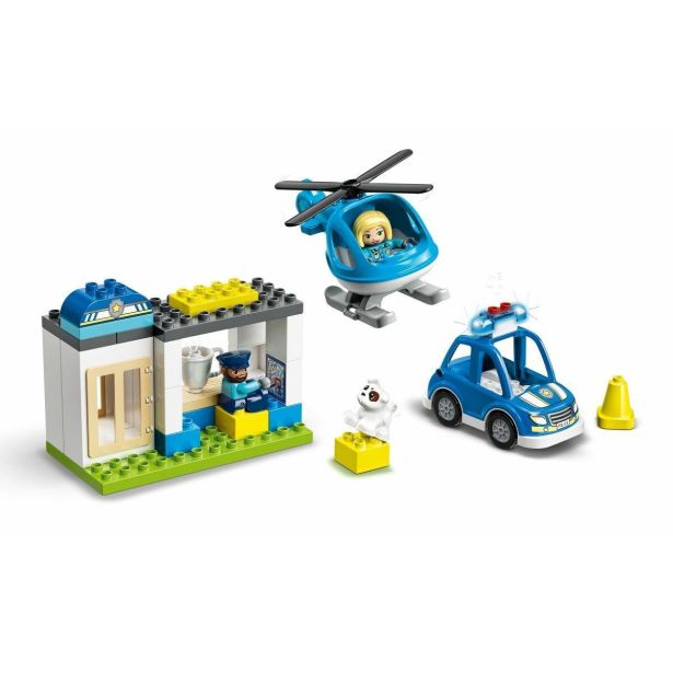 KOCKE LEGO DUPLO POLICIJSKA POSTAJA IN HELIKOPTER 10959