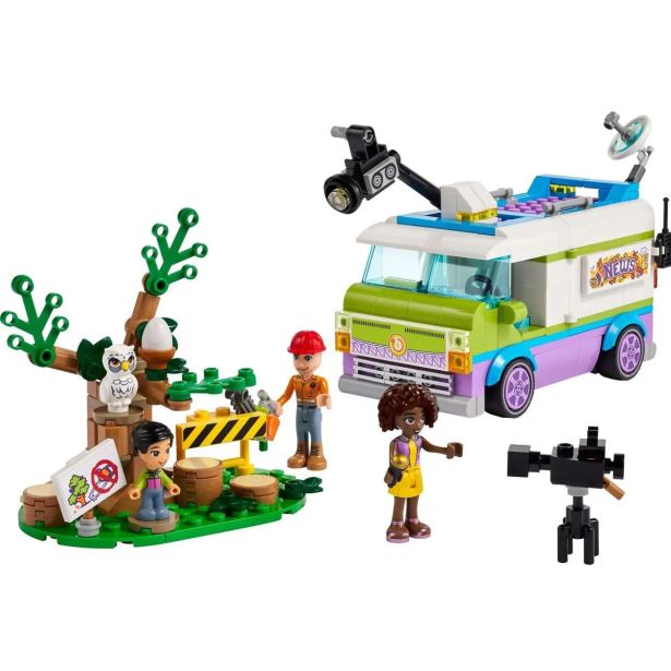 KOCKE LEGO FRIENDS POROČEVALSKI KOMBI 41749