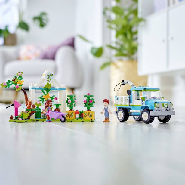 KOCKE LEGO FRIENDS TOVORNJAK ZA SAJENJE DREVES 41707