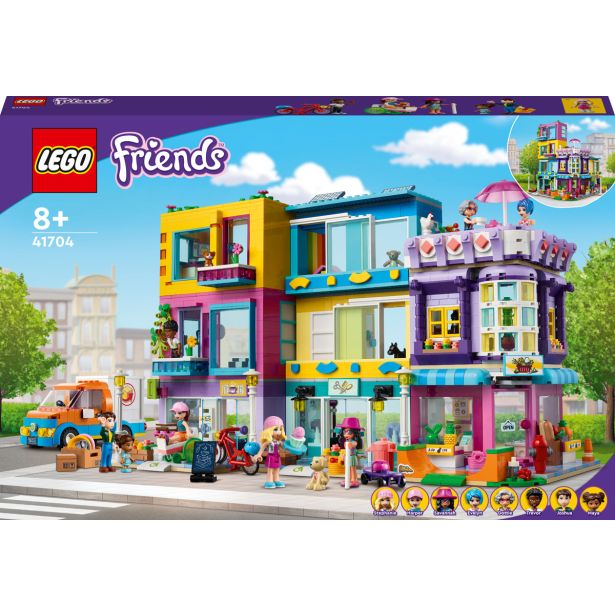KOCKE LEGO FRIENDS ZGRADBA NA GLAVNI ULICI 41704