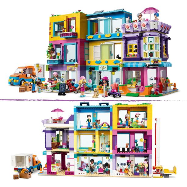 KOCKE LEGO FRIENDS ZGRADBA NA GLAVNI ULICI 41704