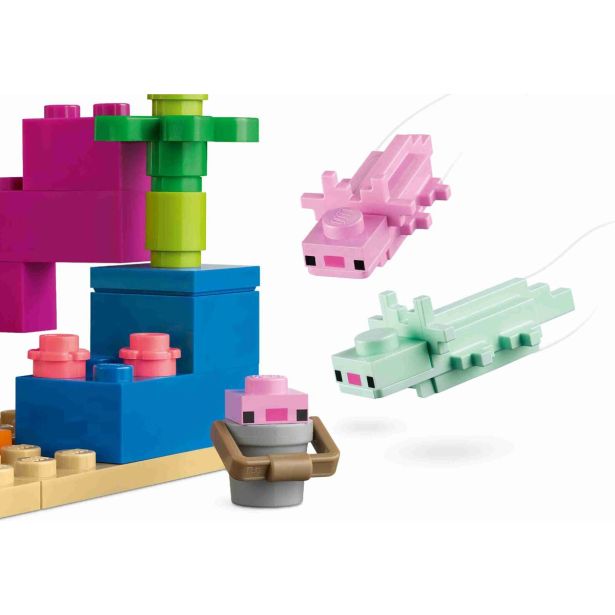 KOCKE LEGO HIŠA AXOLOTL