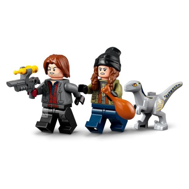 KOCKE LEGO JURASSIC WORLD ZAJETJE BLUE IN BETA 76946